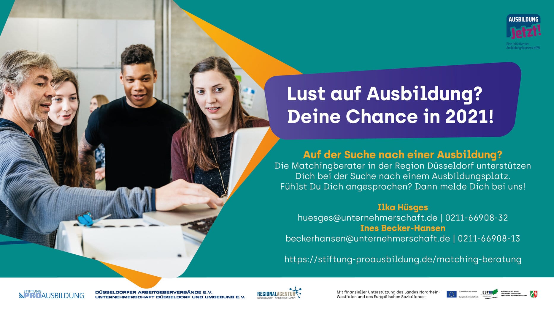 Matching Beratung Ausbildung Jetzt 2021