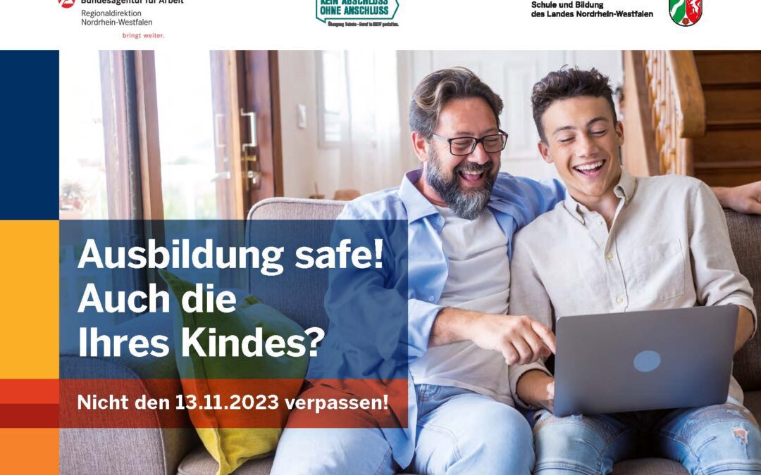 Elternveranstaltung „Ausbildung safe – auch die Ihres Kindes?“